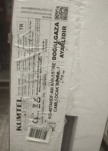 SIFIR GARANTİLİ FATURALI Dört Gözlü Beyaz Cam Ocak - Görsel 8