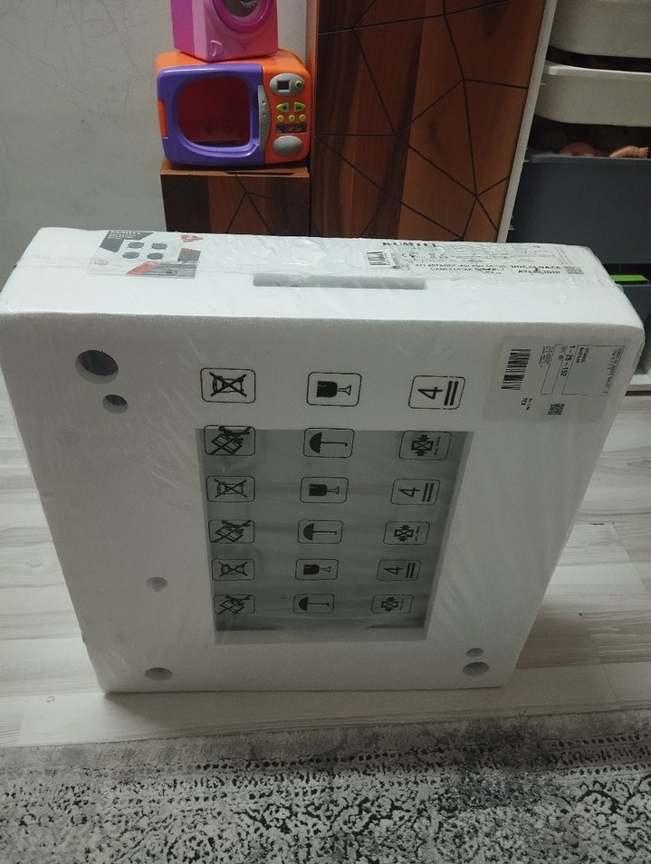 SIFIR GARANTİLİ FATURALI Dört Gözlü Beyaz Cam Ocak - Görsel 2