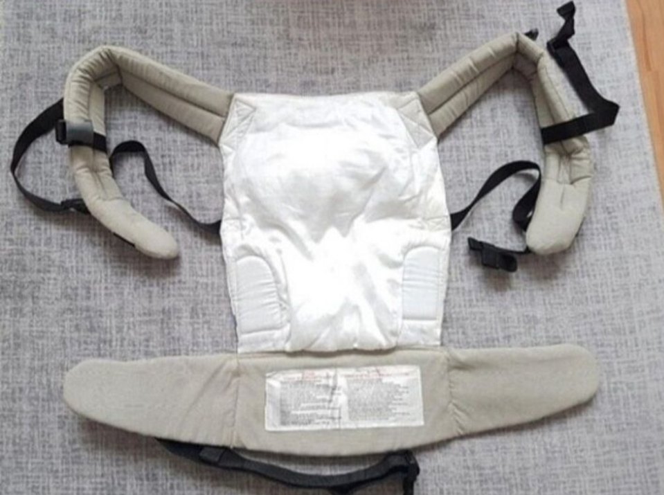 Gri Penguen Desenli Bebek Taşıyıcı Solomon baby kanguru - Görsel 2