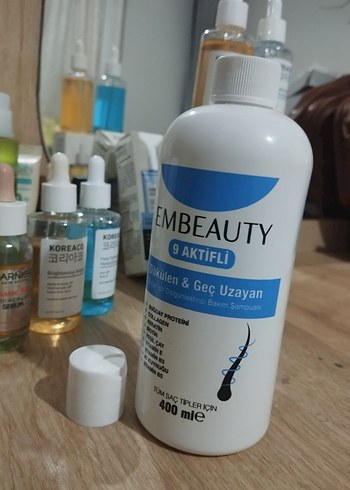 EMBEAUTY 9 Aktifli Saç Bakım Şampuanı 400 ml - Görsel 2