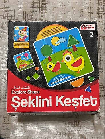Şeklini keşfet oyunu