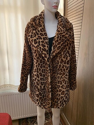 Leopar şık ceket