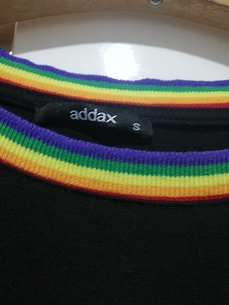 Addax siyah gökkuşağı t-shirt