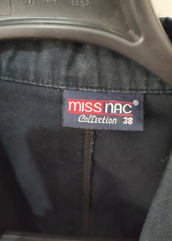 Diğer Siyah Kadın Denim Blazer Ceket
