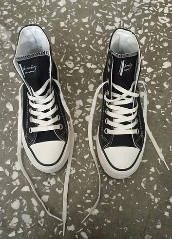 Kinetix Siyah converse ayakkabı