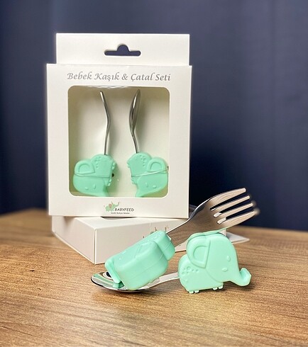Beden Babyfeed Bebek Çatal Kaşık Seti