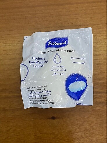 Saç yıkama bonesi