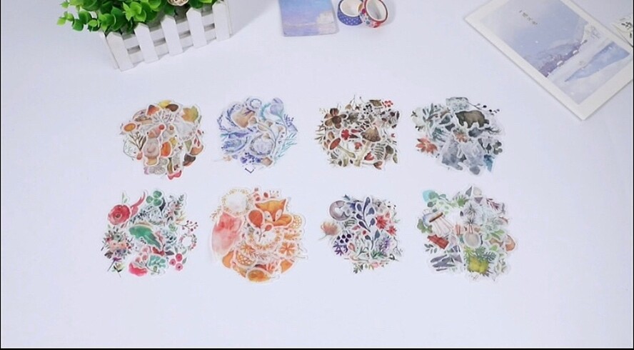 Beden Renk Sticker seti