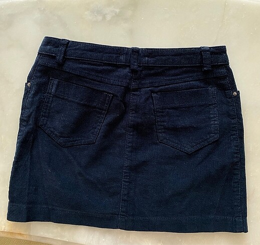 xs Beden Lacivert etek