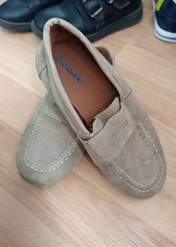 LC Waikiki Bej Süet Erkek Çocuk Klasik Ayakkabı