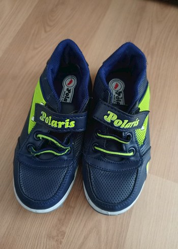 29 Beden mavi Renk Erkek Çocuk Renkli Yılan Desenli Spor Ayakkabı