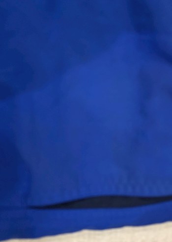 Fermuarlı Mavi Erkek Yüzme Şortu - Görsel 2