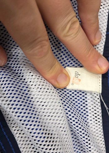 Fermuarlı Mavi Erkek Yüzme Şortu - Görsel 5