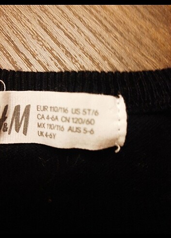 6 Yaş Beden H&M KIZ