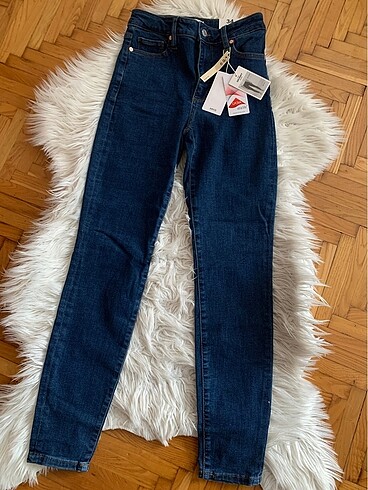 36 Beden lacivert Renk Mango lacivert skinny jean