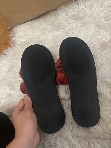 37 Beden Mango kiremit rengi terlik