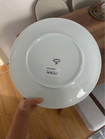 Beden yeşil Renk Kütahya Porselen Tabak