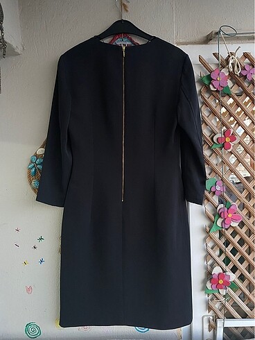 Koton Siyah Kumaş Elbise