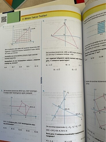 AYT GEOMETRİ SORU BANKASI