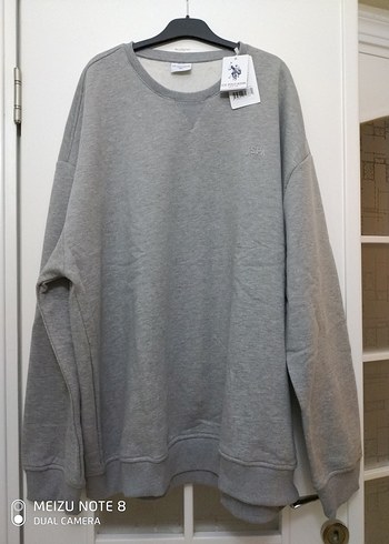 U s polo şardonlu sweatshirt 4xl - Görsel 3