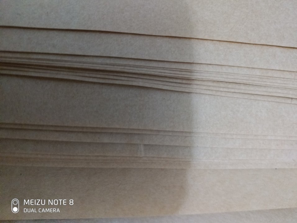 kraft kağıt 40 adet - Görsel 3