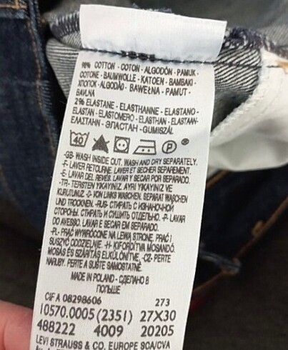 36 Beden siyah Renk Orjinal Levis 570 Jean Kadın Pantolon Y2K