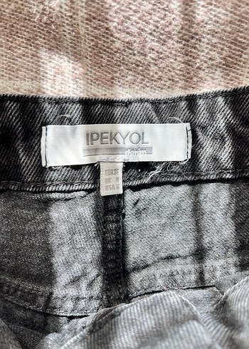 36 Beden Antrasit İpekyol Mom Jean Pantolon