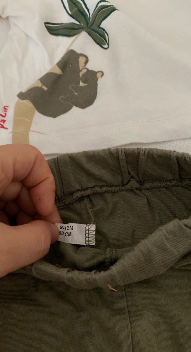 Erkek Bebek Kısa Kollu Pamuklu Takım - Görsel 2