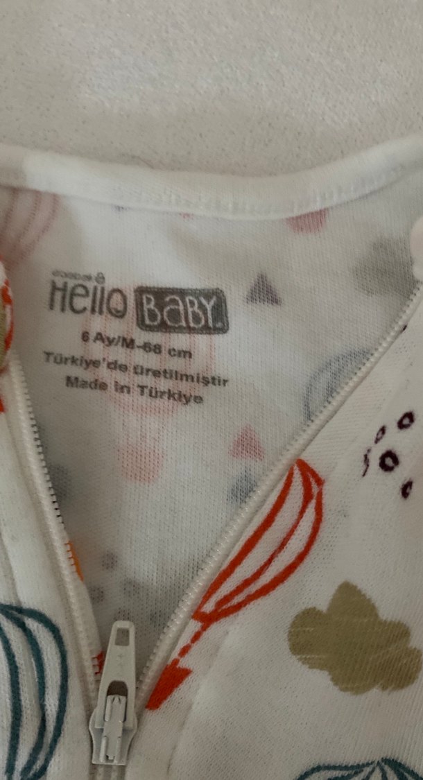 Pamuklu Baskılı Bebek Erkek Tulum - Görsel 2