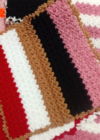 Renkli Örgü Banyo Süngeri - Görsel 3