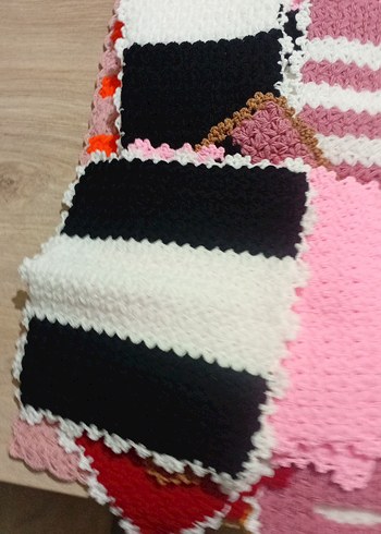 Renkli Örgü Banyo Süngeri - Görsel 6