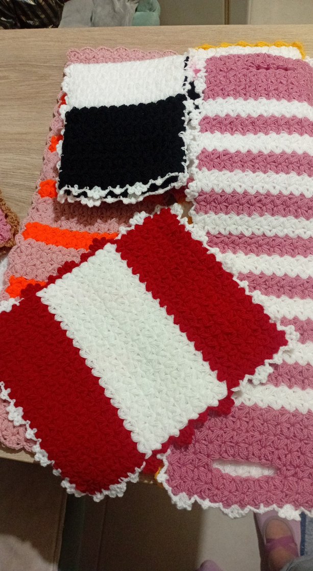 Renkli Örgü Banyo Süngeri - Görsel 2