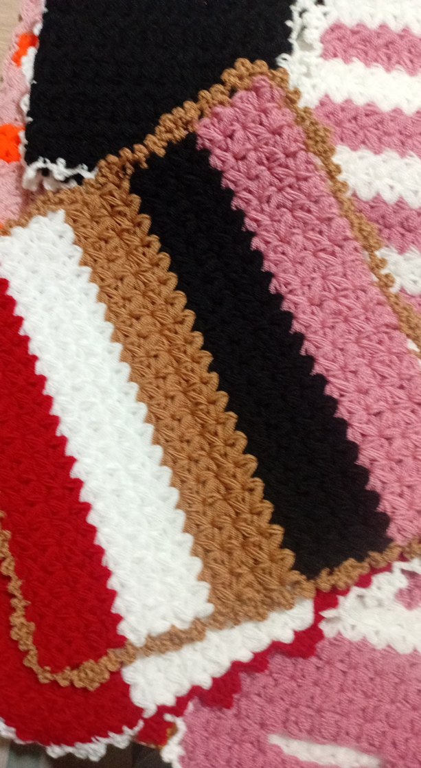 Renkli Örgü Banyo Süngeri - Görsel 3