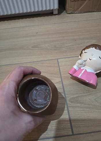 Bej Pastel Renkli Figürin Seti - Görsel 3