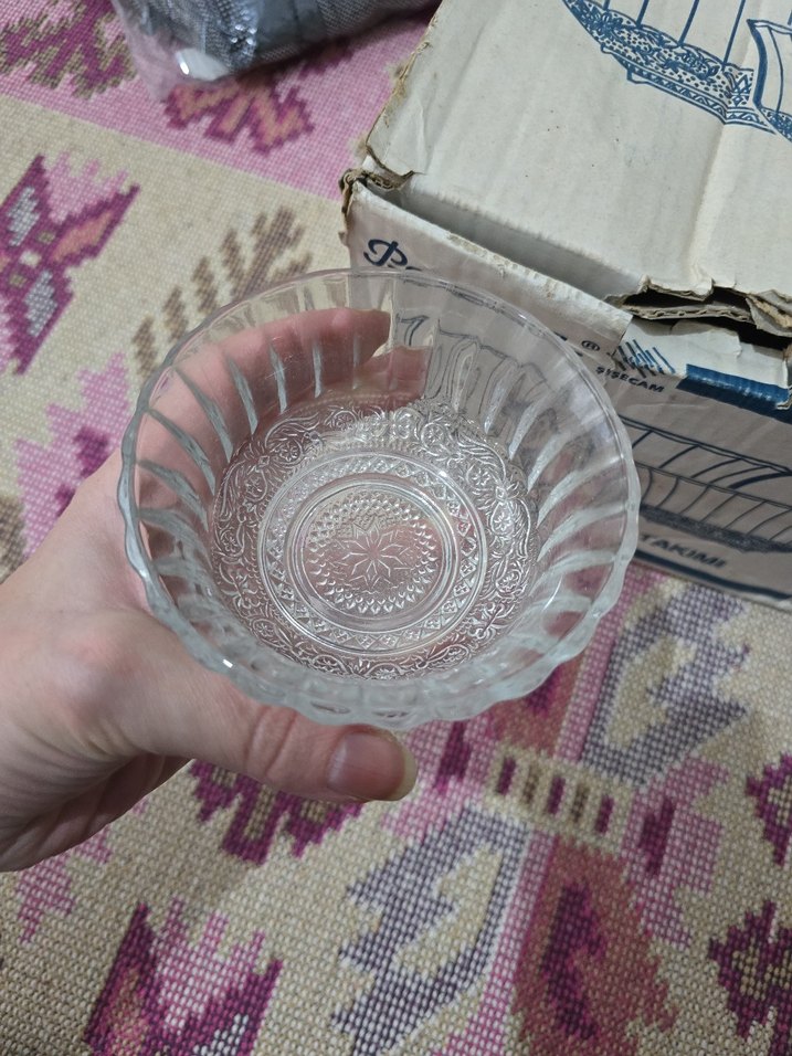 Paşabahçe Şişecam Krem Renkli Cam Kase Seti - Görsel 4