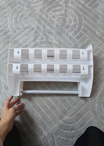 Beyaz ve Gri Dolap Düzenleyici - Görsel 3