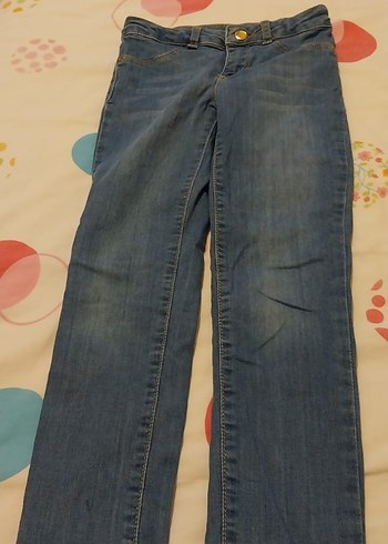 Çocuk Mavi Denim Pantolon