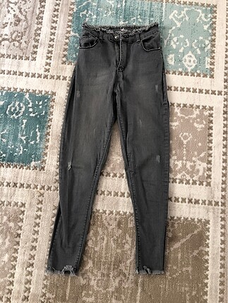 Yüksek bel kot pantolon
