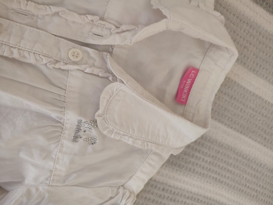 lc wakıki kız çocuk gömlek - Görsel 2