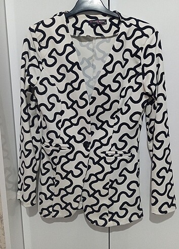 38 Beden beyaz Renk Blazer ceket