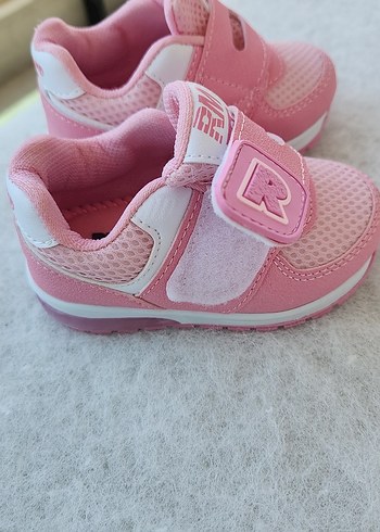 Diğer Kız Çocuk Pembe Cırtlı Spor Ayakkabı