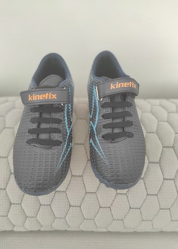 33 Beden gri Renk Kinetix Erkek Çocuk Gri Spor Ayakkabı