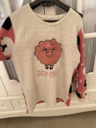 polarlı pijama takımı