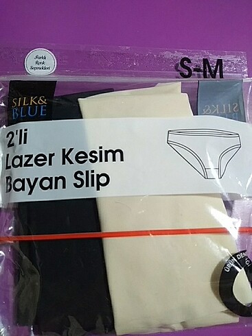 Lazer kesim bayan slip 