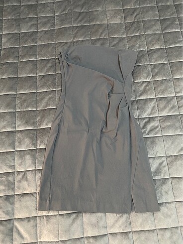 Bershka Bershka straplez mini elbise