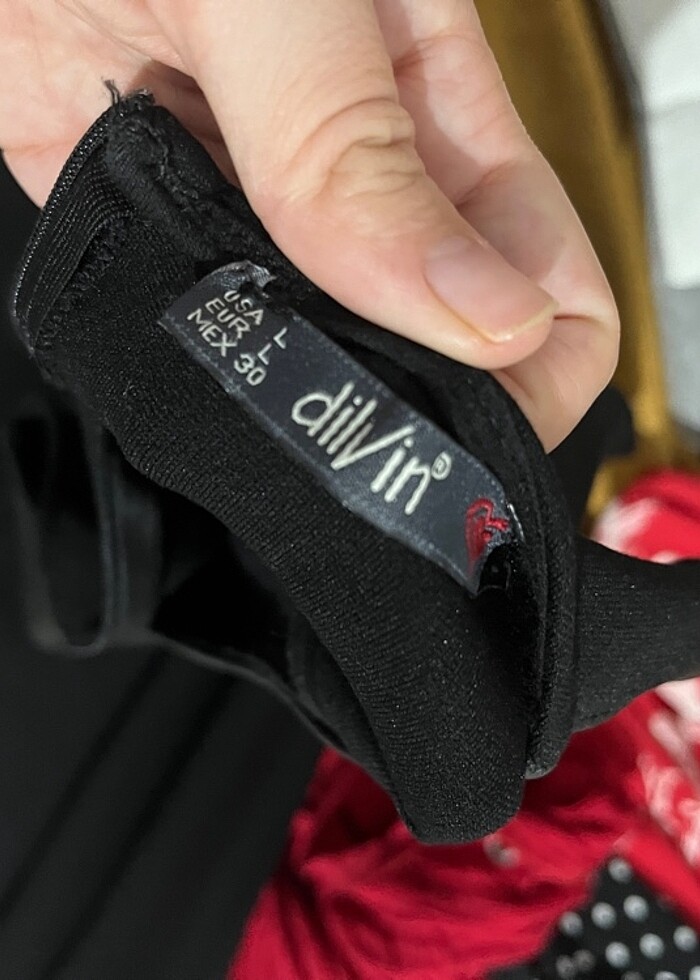 Siyah elbise - Görsel 4