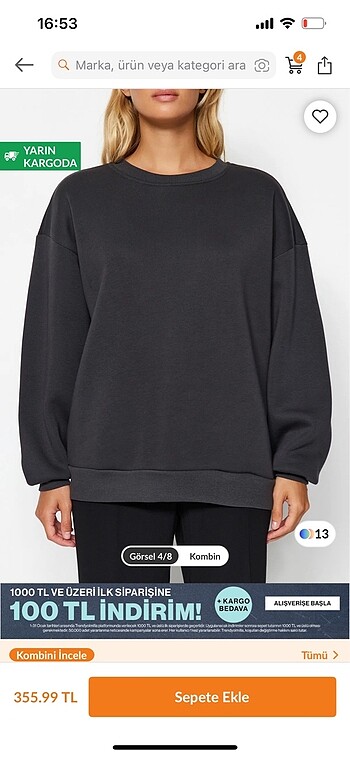 Trendyol milla sweat