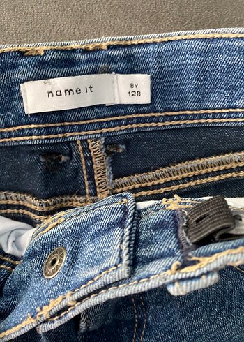 Diğer Erkek Mavi Denim Dar Kesim Şort