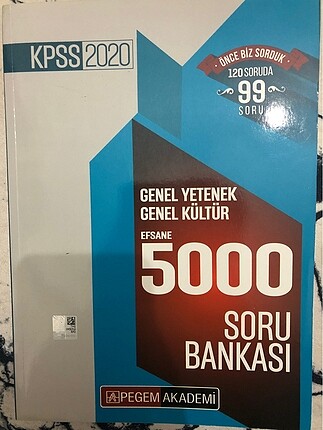 Pegem KPSS genel yetenek genel kültür