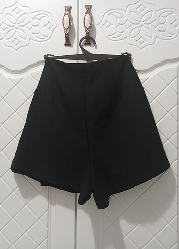 Siyah Şort Etek - Görsel 5